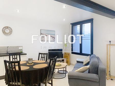 A LOUER PONTS : appartement meublé F2 (37 m²) en location - Photo 2
