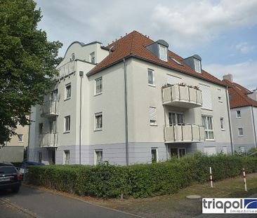 Schön geschnittene 2-Zi-Whg. mit Balkon, Tageslichtbad und Tiefgarage in Coswig. - Photo 1