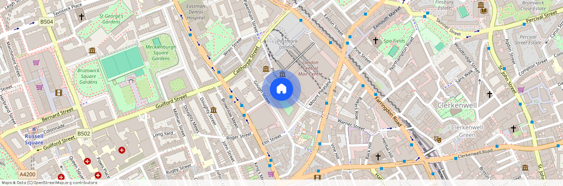 Postmark, Monograph Square, Penny House, WC1X