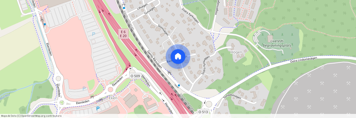 Backeredsvägen, Kållered