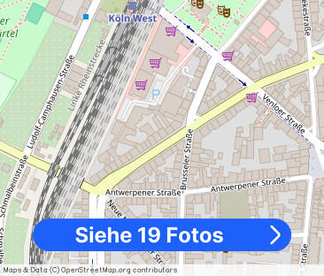 Schlicht aber Modern: Apartment im Herzen von Köln - Foto 1