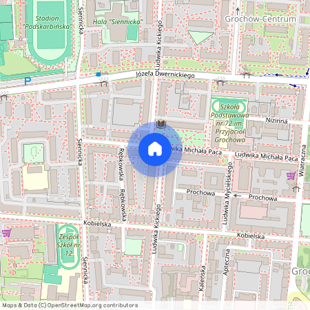 Warszawa, Praga-Południe, Praga-Południe, Grochów, Ludwika, Kickiego