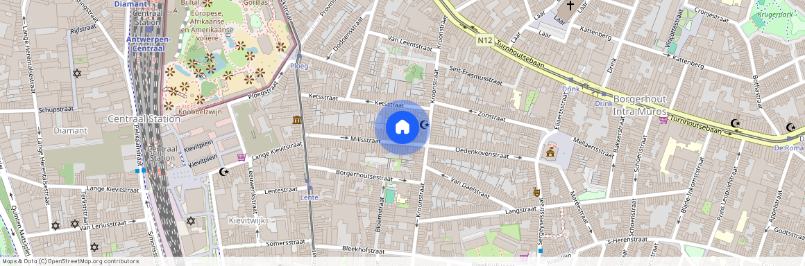 Milisstraat 65 / 301, 2140 Borgerhout