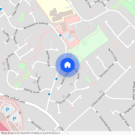 Keats Close, Newport Pagnell, MK16