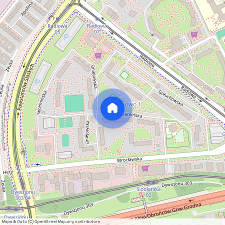 ul. Uniejowska, Bemowo-Lotnisko, Bemowo, Warszawa, mazowieckie