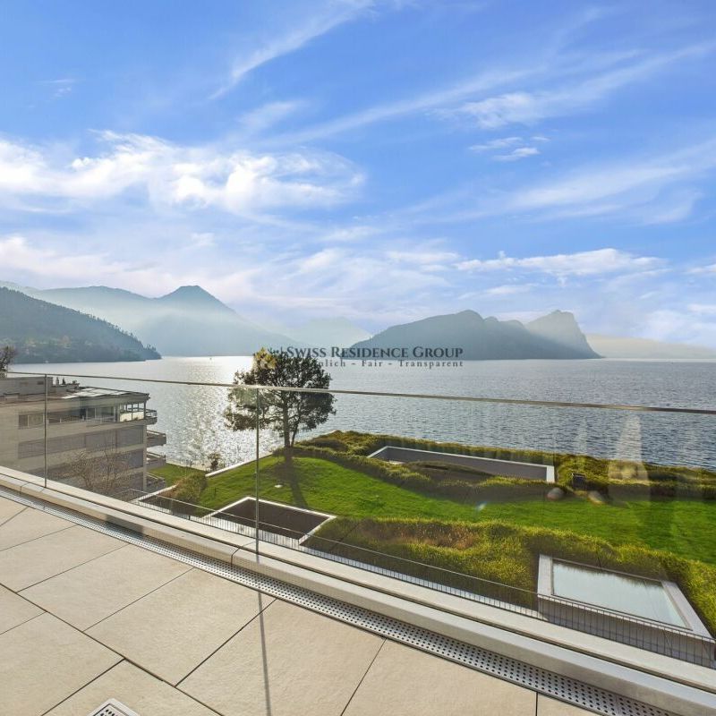 Exclusive 5.5-room penthouse apartment with breathtaking lake view - Photo 1