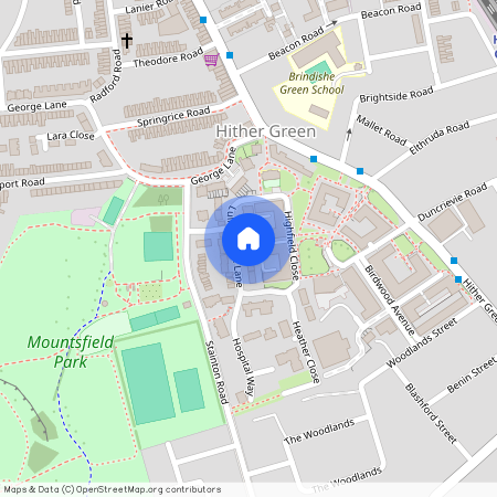 Lullingstone Lane, Hither Green, London, SE13