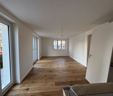 Helle 3-Zimmer-Neubauwohnung mit Terrasse, moderner Einbauküche & P... - Foto 2