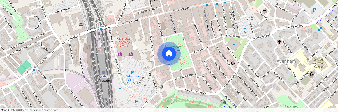 Winckley Square, Flat 03, PRESTON, Lancashire PR1 3JQ