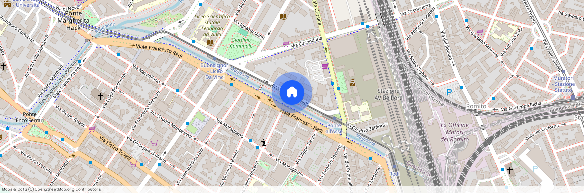 Via Luigi Gordigiani, Florence, Tuscany 50127