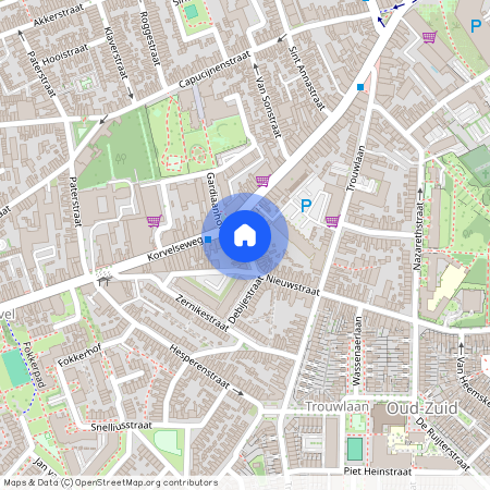 Trouwlaan, 5025 JA, Korveldwarsstraat, Tilburg