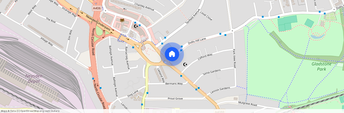 Oberman Road, Dollis Hill, NW10, London