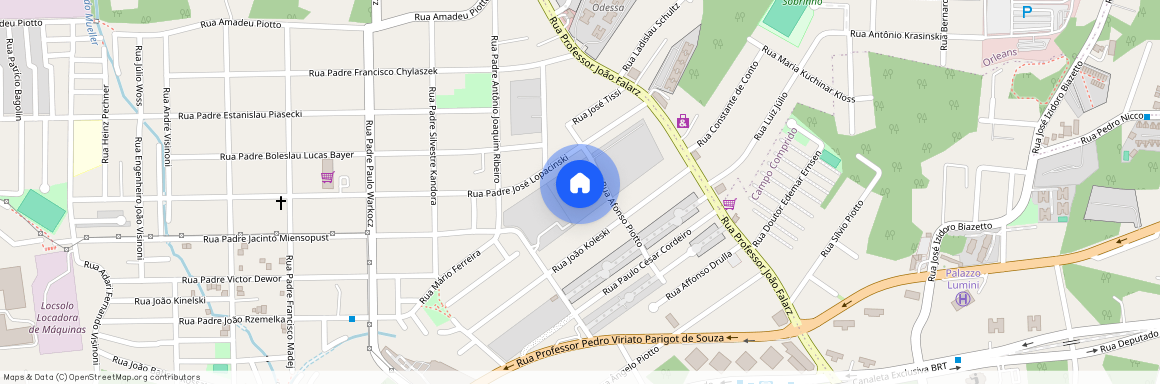 Rua Afonso Piotto, 108, Campo Comprido - Curitiba - PR