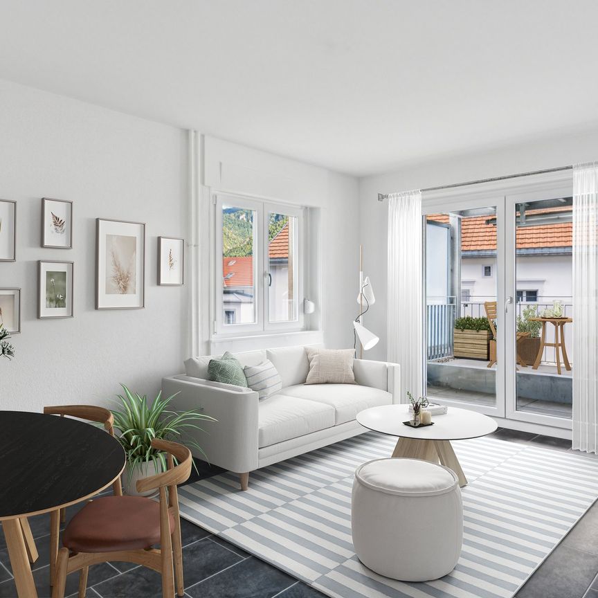 Appartement lumineux de 3 pièces avec grand balcon - Foto 1