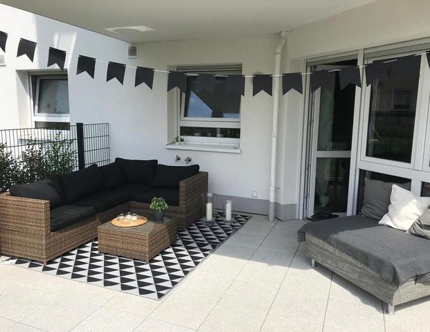 Neubau 2-Zimmer Wohnung mit eigenem Gartenanteil - Foto 1