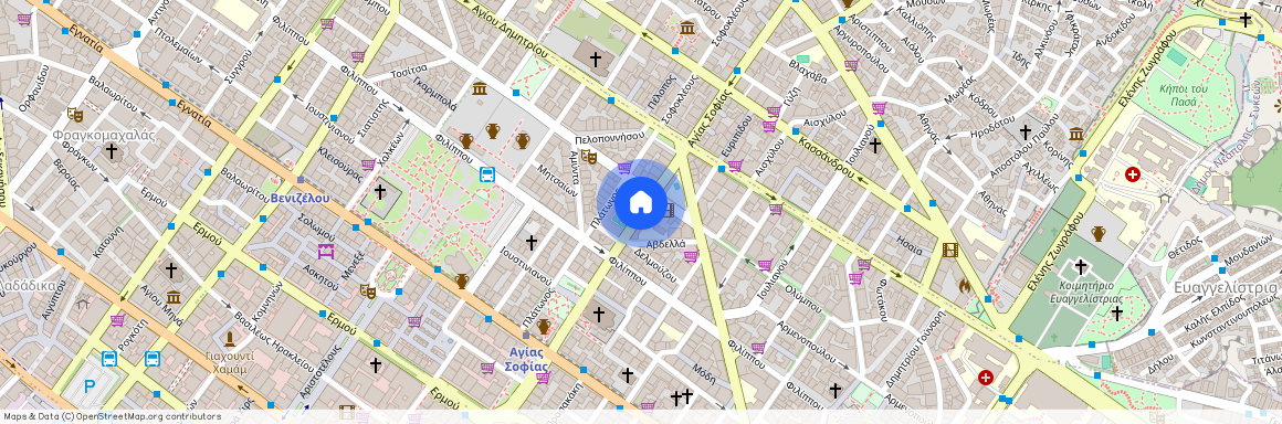 Αγίας Σοφίας 64 (54635), Ρωμαϊκή Αγορά - Βενιζέλου - Ιστορικό Κέντρο (Κέντρο Θεσσαλονίκης)