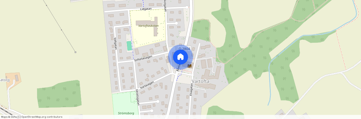 Ållebergsvägen, Vartofta