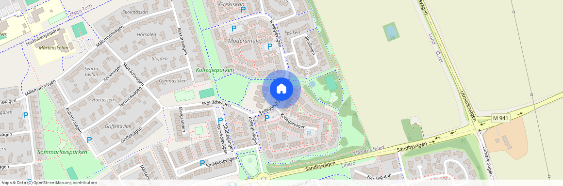 Kollegievägen, Lund