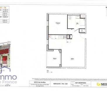 Location appartement t2 48.04 m² à Ruy (38300) - Photo 2