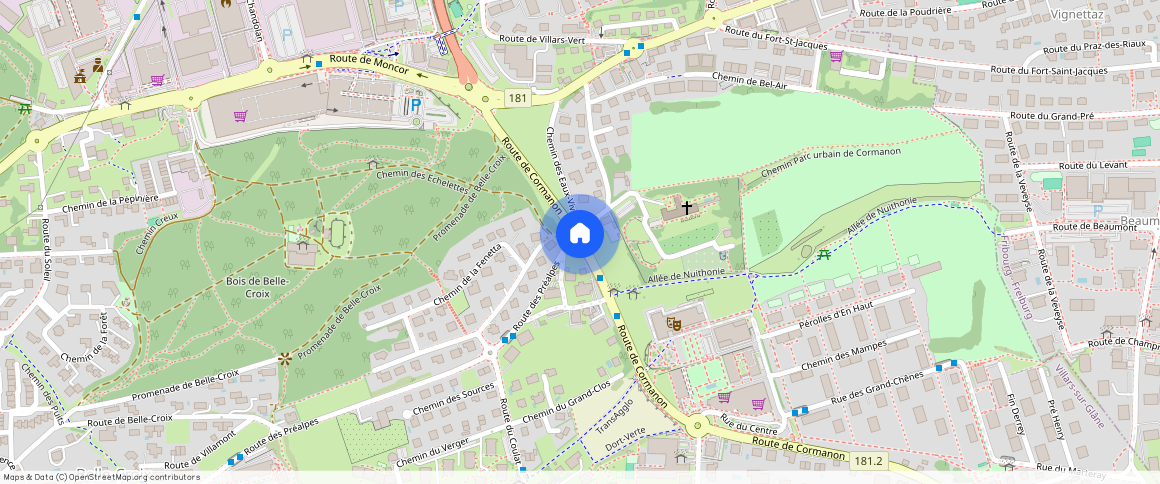 Ch. de Beaulieu 3, CH-1752, Villars-Sur-Glâne