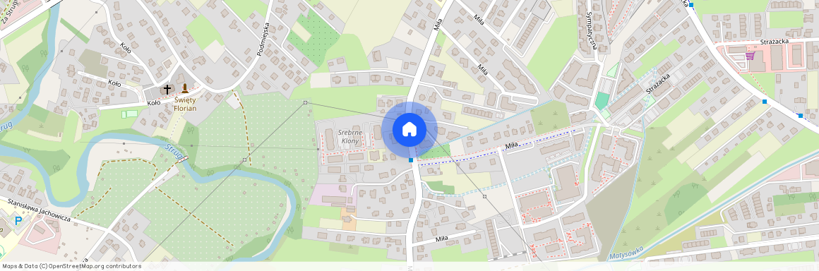 ul. Miła, Drabinianka, Rzeszów, podkarpackie