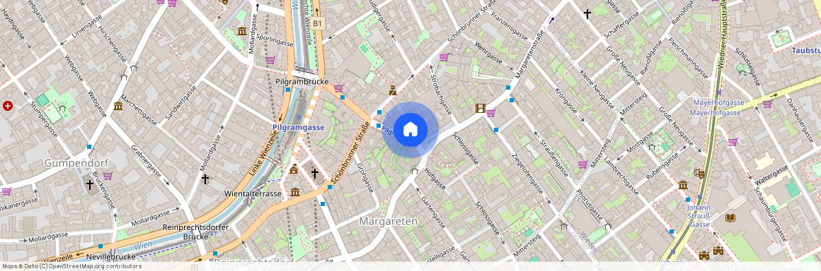 Margareten, Nähe U4 Pilgramgasse, 1050, Wien