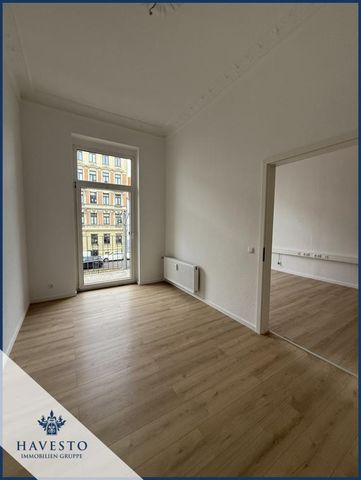 Stilvolle 4-Raum Wohnung mit Balkon, neuer EBK und Sanierten Bad in Magdeburg Stadtfeld West! - Foto 2