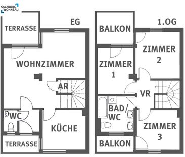 Geförderte Familienwohnung mit hoher Wohnbeihilfe oder Mietzinsminderung in St. Martin - Photo 2