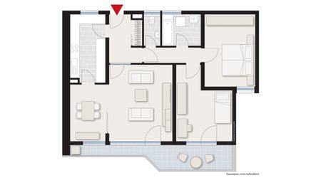 Frisch renovierte 3,5-Zimmer-Wohnung, nur mit Wohnberechtigungsschein - Photo 2