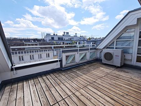 TOPLAGE, BÖRSE-NÄHE, klimatisierte 157 m2 Maisonette mit 18 m2 Terrasse, 4 Zimmer, Küche, Wintergarten, 2 Bäder, Zelinkagasse - Photo 4