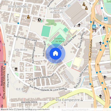 Rua Olavo Bilac 433, São Bernardo Do Campo, São Bernardo Do Campo - SP, 09725-570, Brazil