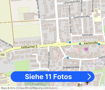 Charmante Erdgeschosswohnung mit Balkon in Kernen-Rommelshausen - Foto 1