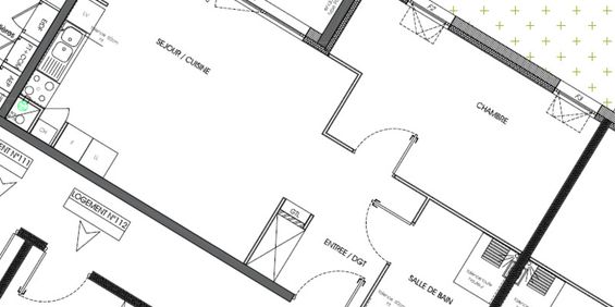 Appartement type 02 – La Maugagnade – Lempdes RESERVE AUX SENIORS - Photo 3