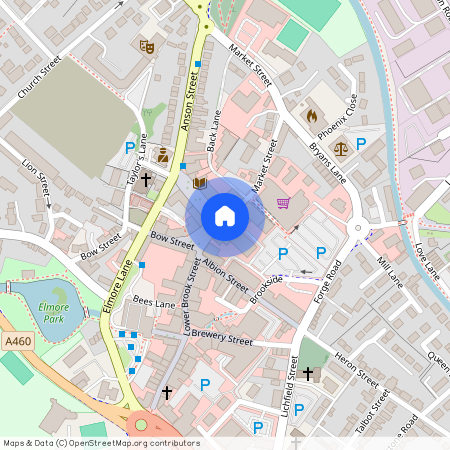 Market Square, Rugeley, Staffordshire, WS15 2BS