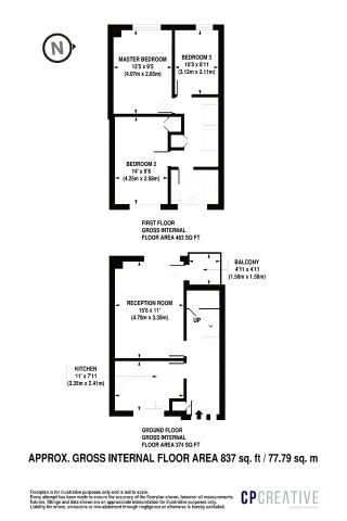 3 Bed Maisonette, Cambridge Heath Road, E1 - Photo 2