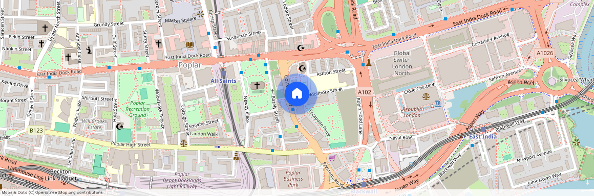 Quest House, Escapade Place, London