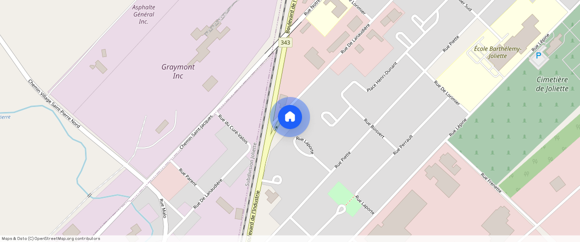 ** Rue de Lanaudière, Joliette, Joliette, Lanaudière, J6E 3G9