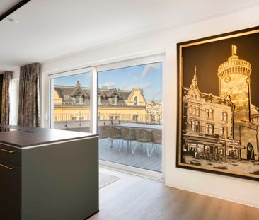 Exklusives Wohnen auf zwei Etagen: 3-Zimmer Maisonettewohnung mit traumhaften Ausblick zu vermieten - Photo 3