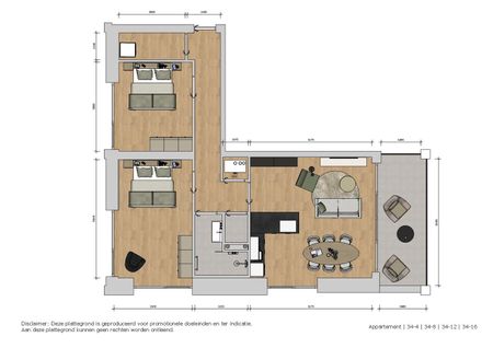 Appartement te huur: Fultonbaan 34-16 3439 NE Nieuwegein - Foto 4