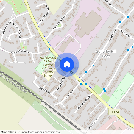 Ogden Square, Gonerby Hill Foot NG31