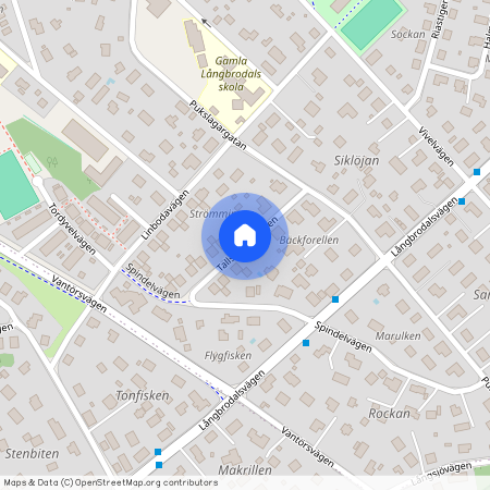 Tallspinnarvägen, Älvsjö