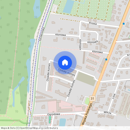 Osiedle Komes, Słubice, Słubice, słubicki, lubuskie