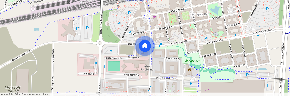 Bornholms Alle 16F, 2. 3., 2630 Taastrup