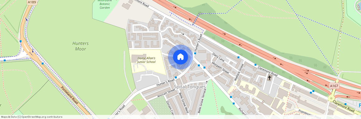 Hunters Place, Spital Tongues, NE2, Newcastle Upon Tyne