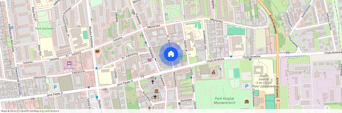 ul. Warszawska, Piaseczno, Piaseczno, piaseczyński, mazowieckie