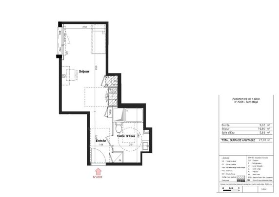 Location Appartement 1 pièce 27m² MERIGNAC 33700 - Photo 1