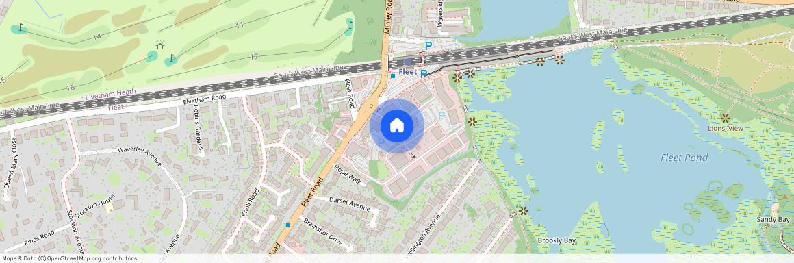 Waterfront, Fleet GU51