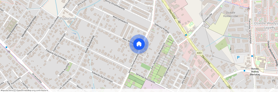 ul. Marii Wicherkiewicz, Podolany, Jeżyce, Poznań, wielkopolskie