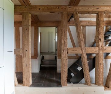 Charmante Maisonettewohnung im renovierten Bauernhaus - Hirzel - Photo 6