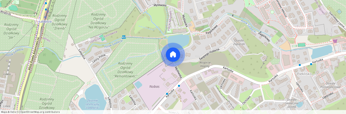 ul. Myśliwska, Ujeścisko-Łostowice, Gdańsk, pomorskie